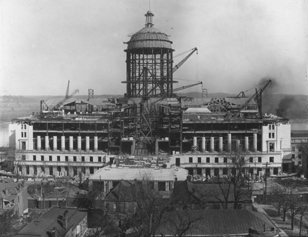 Missouri's third capitol under construction